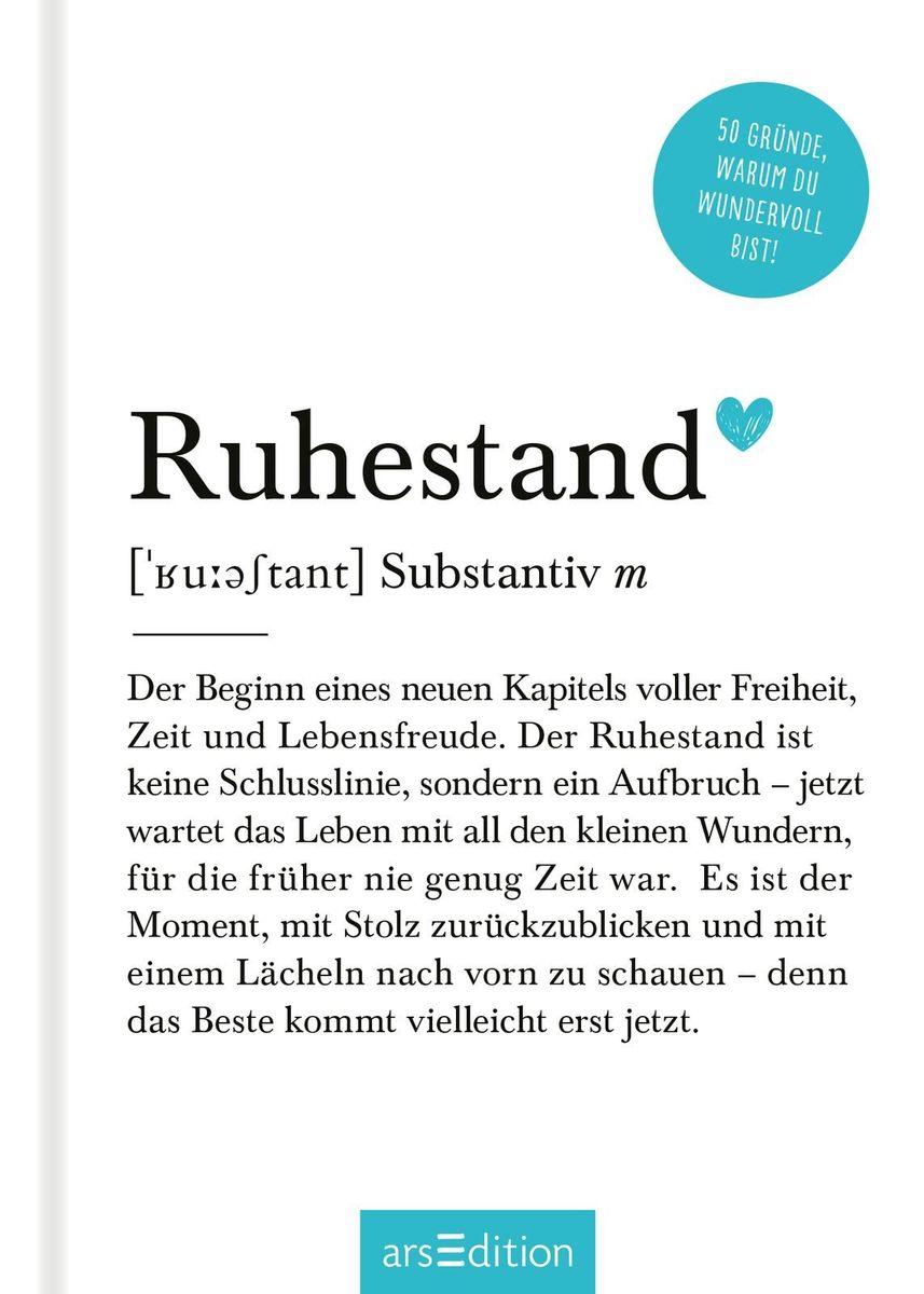 Weitere Ansicht: Ruhestand (Substantiv, m)