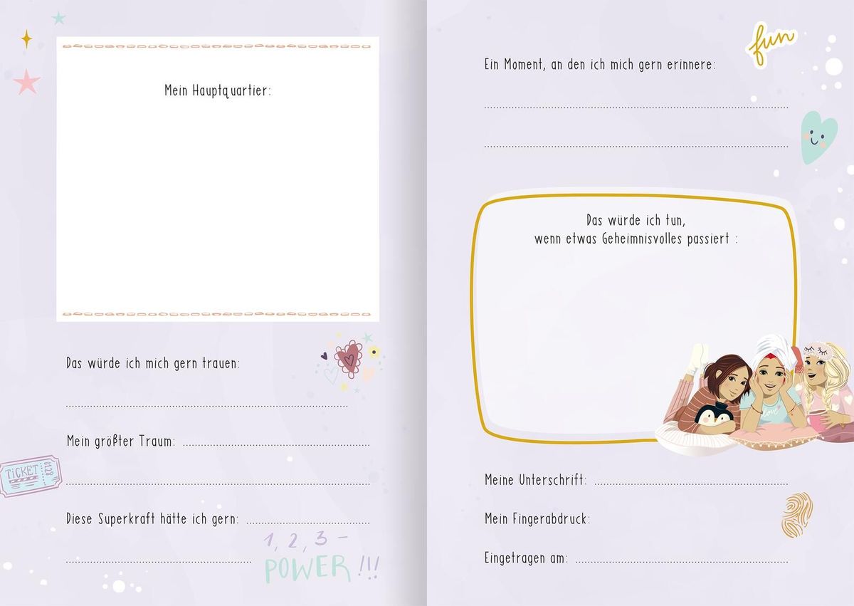 Weitere Ansicht: Freundebuch Die drei !!! - My Friends