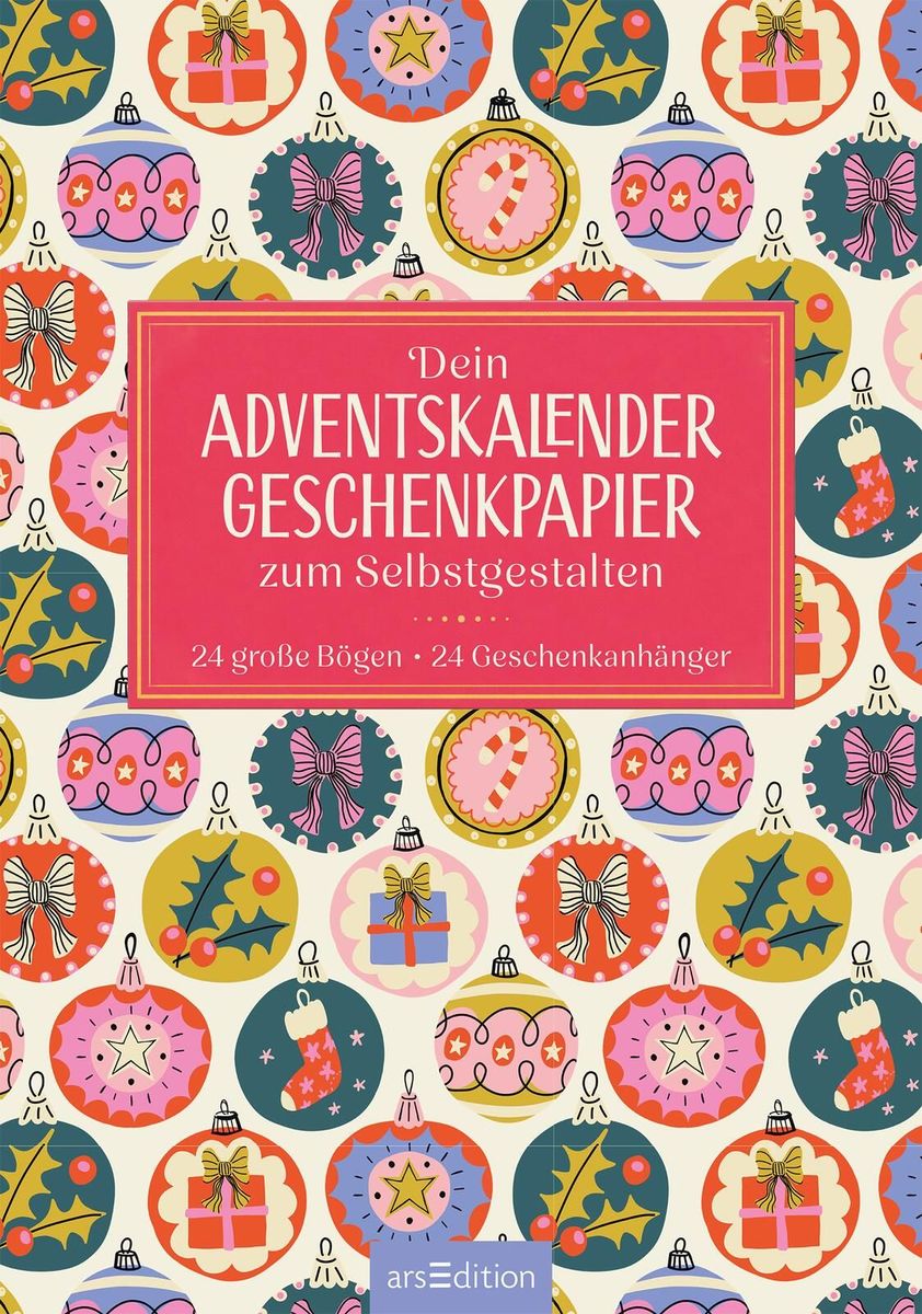 Weitere Ansicht: Dein Adventskalender Geschenkpapier zum Selbstgestalten
