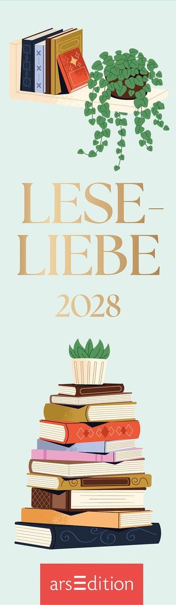 Weitere Ansicht: Lesezeichenkalender Leseliebe 2028