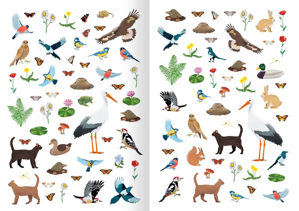 Weitere Ansicht: Mein Lieblings-Stickerbuch - Natur