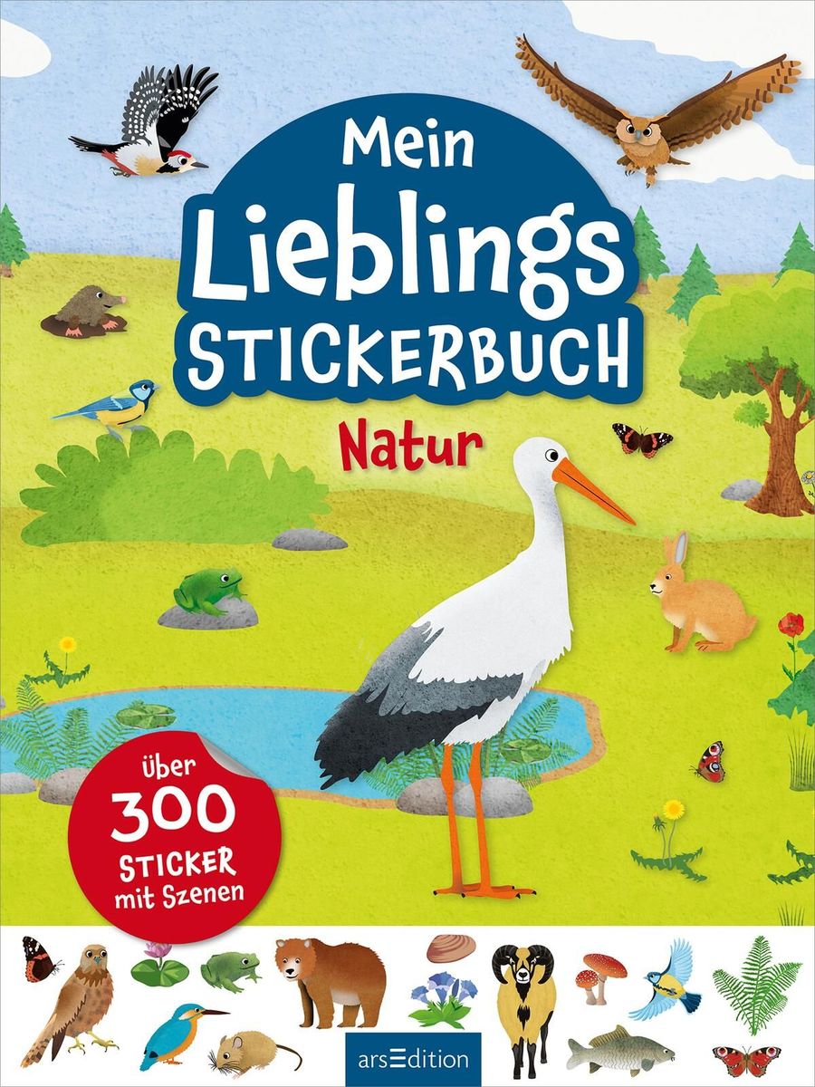 Weitere Ansicht: Mein Lieblings-Stickerbuch - Natur