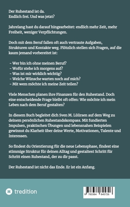 Weitere Ansicht: Geschenk Ruhestand | Sven M. Lüürsen