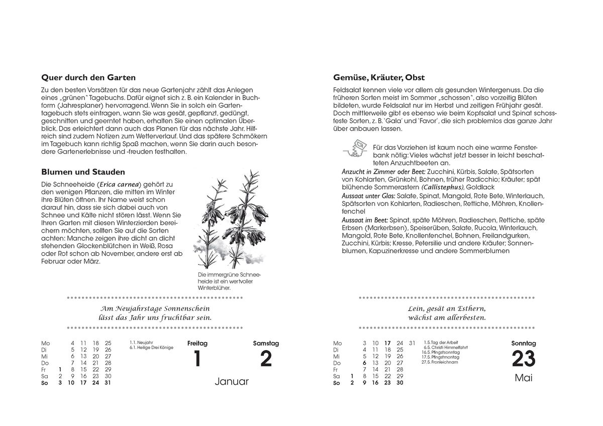 Weitere Ansicht: Gartenkalender 2028 | Joachim Mayer