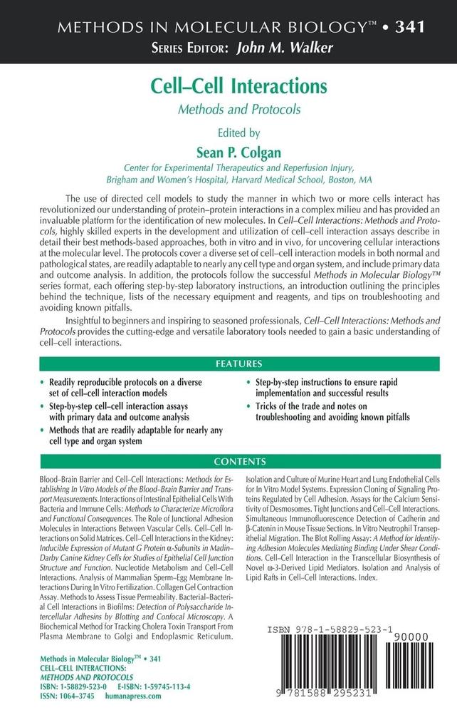 Weitere Ansicht: Cell'Cell Interactions