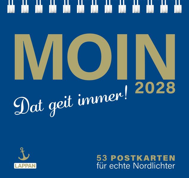 Produktbild: MOIN!: MOIN Postkartenkalender 2028