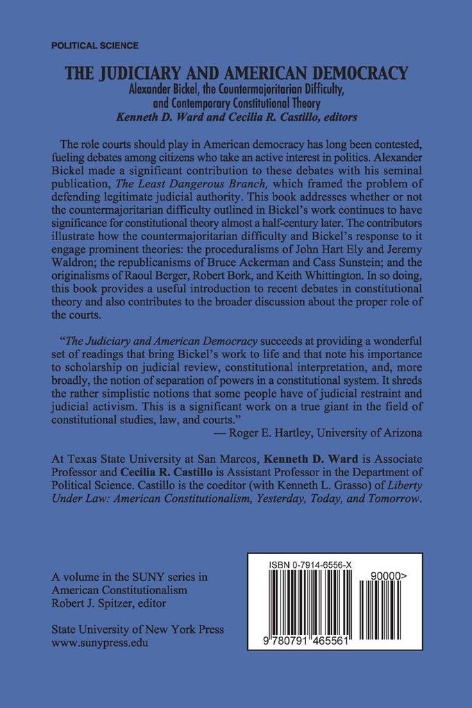 Weitere Ansicht: The Judiciary and American Democracy