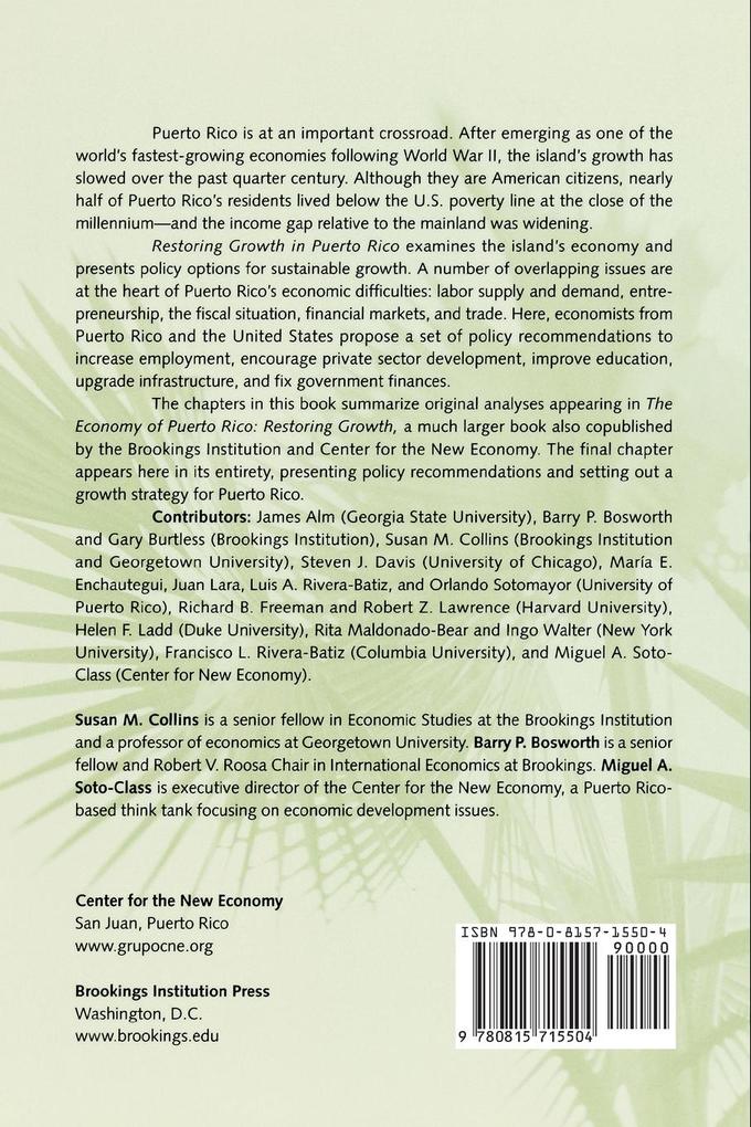 Weitere Ansicht: Restoring Growth in Puerto Rico