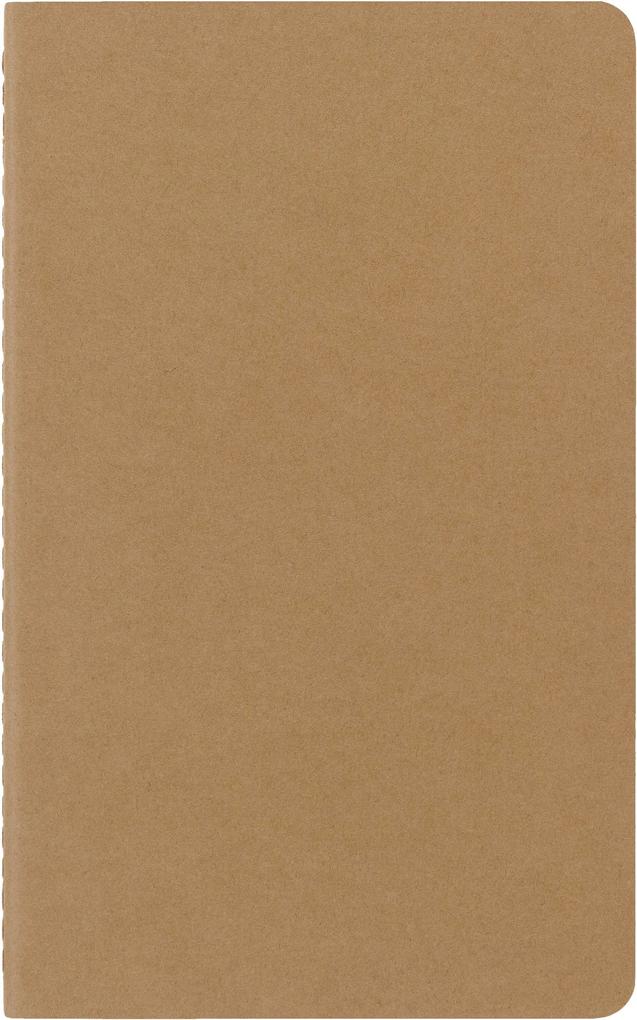 Weitere Ansicht: Moleskine Cahier large liniert packpapierbraun DIN A5. 3er Pack