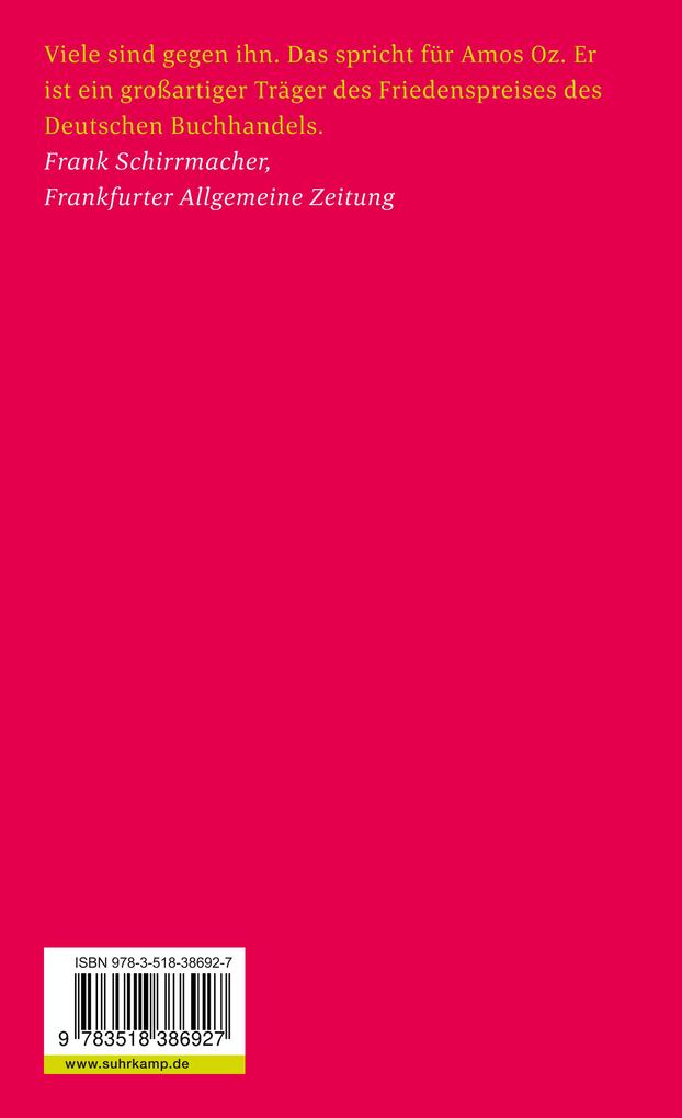 Weitere Ansicht: Bericht zur Lage des Staates Israel | Amos Oz