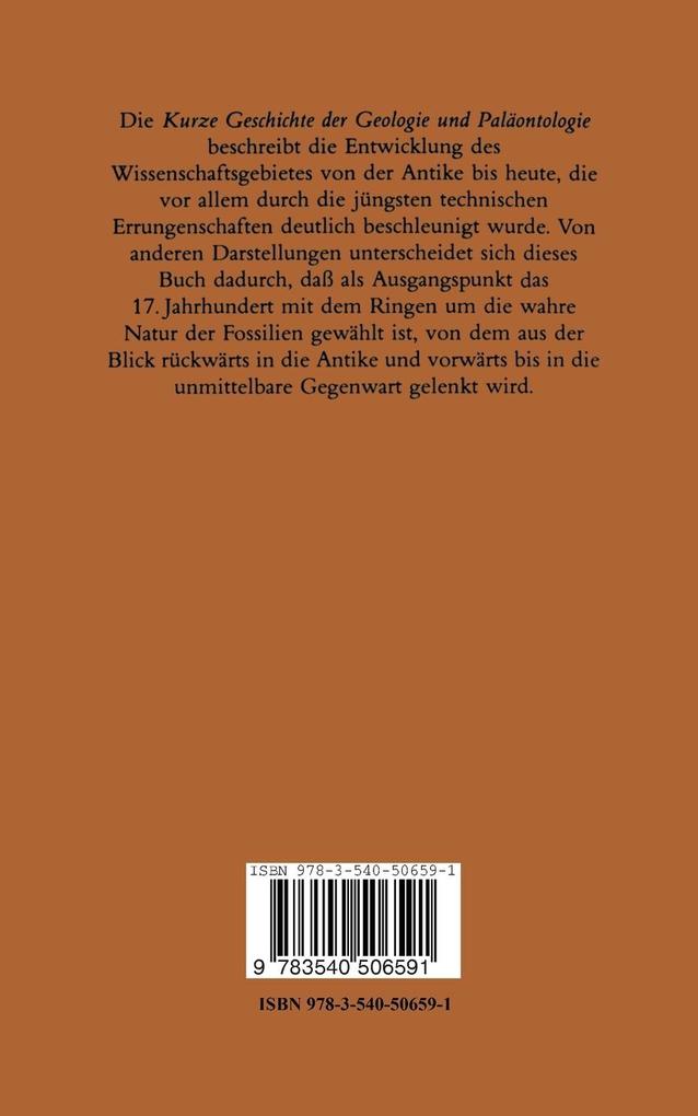 Weitere Ansicht: Kurze Geschichte der Geologie und Paläontologie | Helmut Hölder
