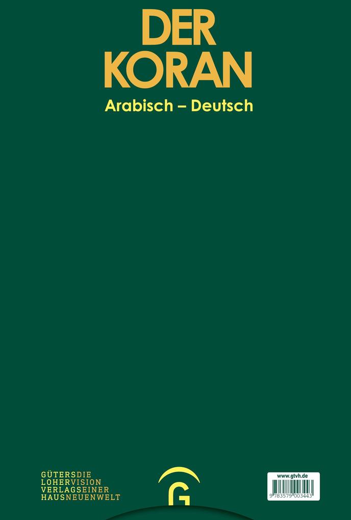 Weitere Ansicht: Der Koran - Arabisch-Deutsch