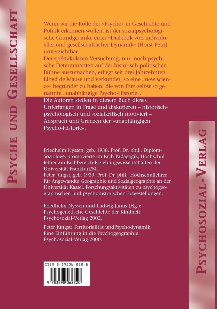 Weitere Ansicht: Kritik der Psychohistorie