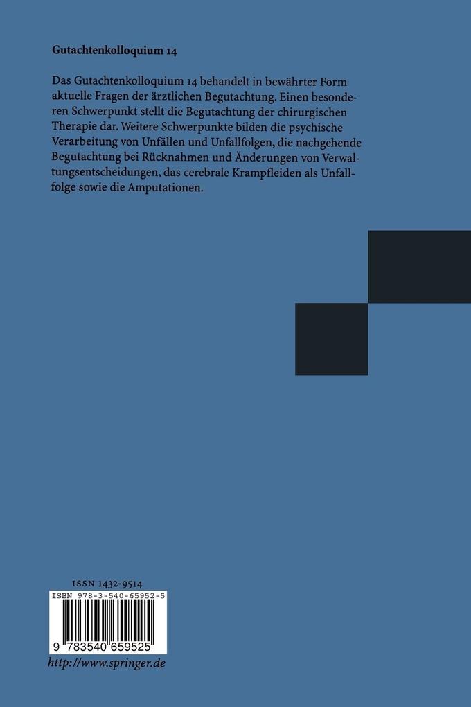 Weitere Ansicht: Gutachtenkolloquium 14 | Günther Hierholzer, Georg Kunze, Dirk Peters