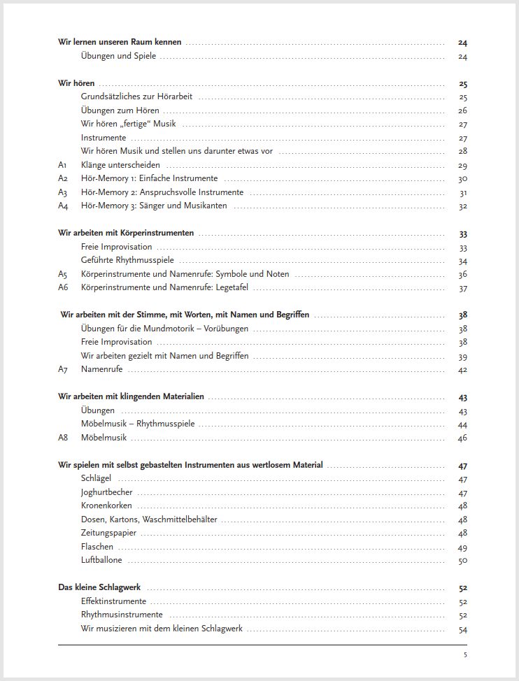 Weitere Ansicht: Musikalische Frühförderung | Wolfgang Flödl