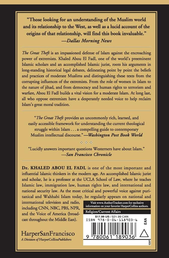 Weitere Ansicht: The Great Theft | Khaled M Abou El Fadl