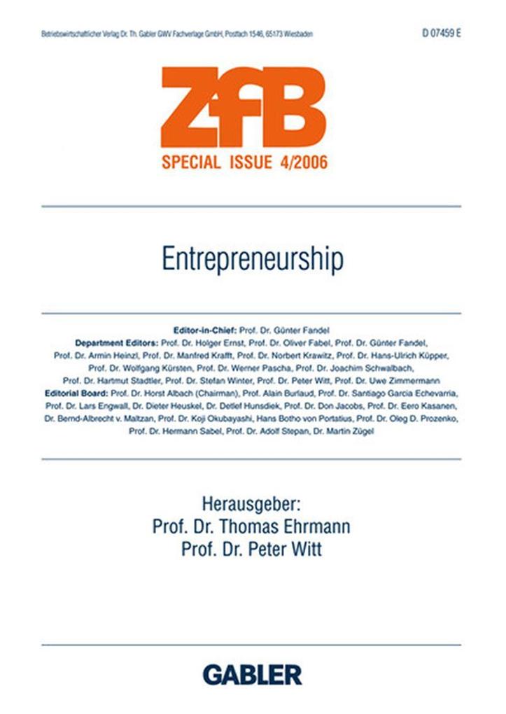 Produktbild: Entrepreneurship