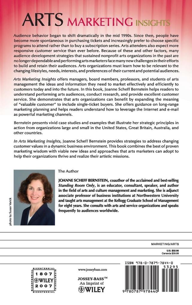 Weitere Ansicht: Arts Marketing Insights | Joanne Scheff Bernstein