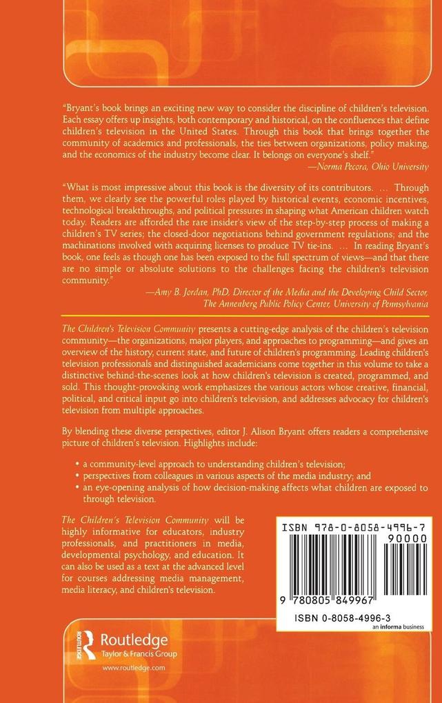 Weitere Ansicht: The Children's Television Community