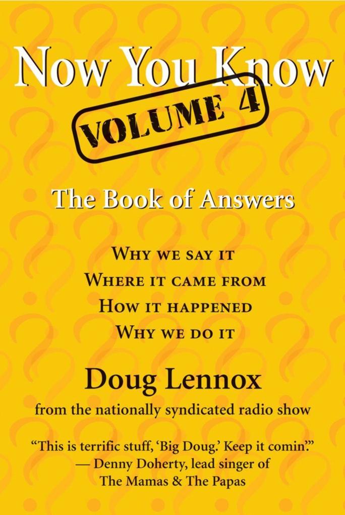 Produktbild: Now You Know, Volume 4 | Doug Lennox