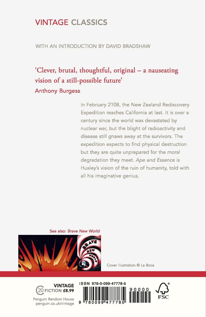 Weitere Ansicht: Ape and Essence | Aldous Huxley