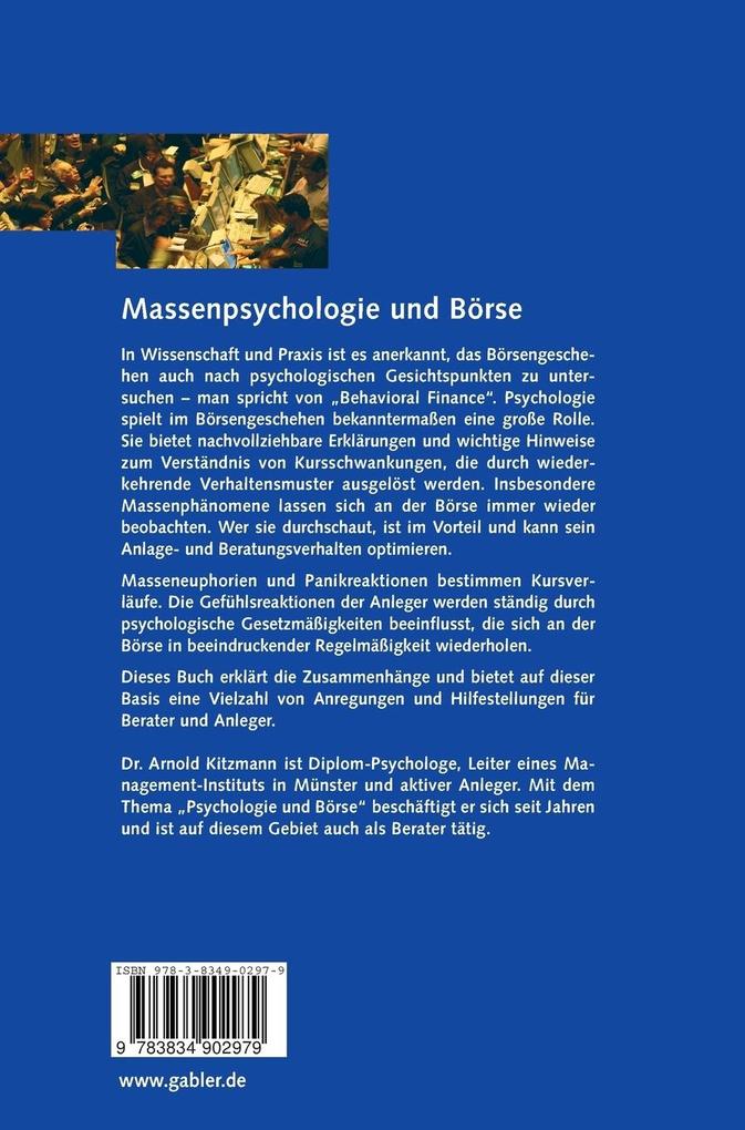 Weitere Ansicht: Massenpsychologie und Börse | Arnold Kitzmann