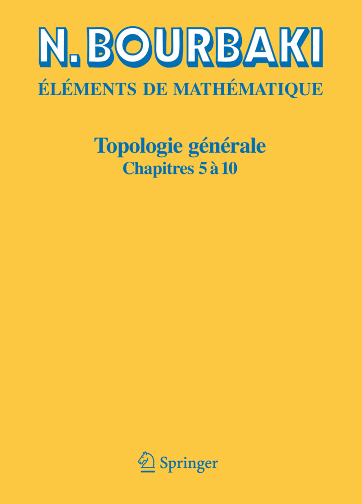 Produktbild: Topologie générale | N. Bourbaki