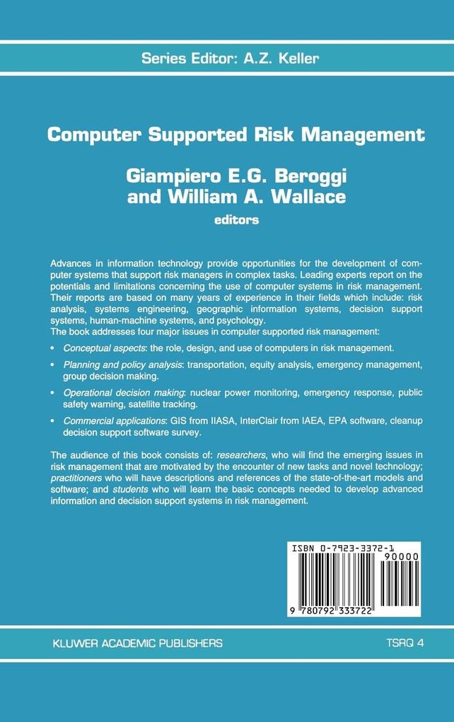 Weitere Ansicht: Computer Supported Risk Management