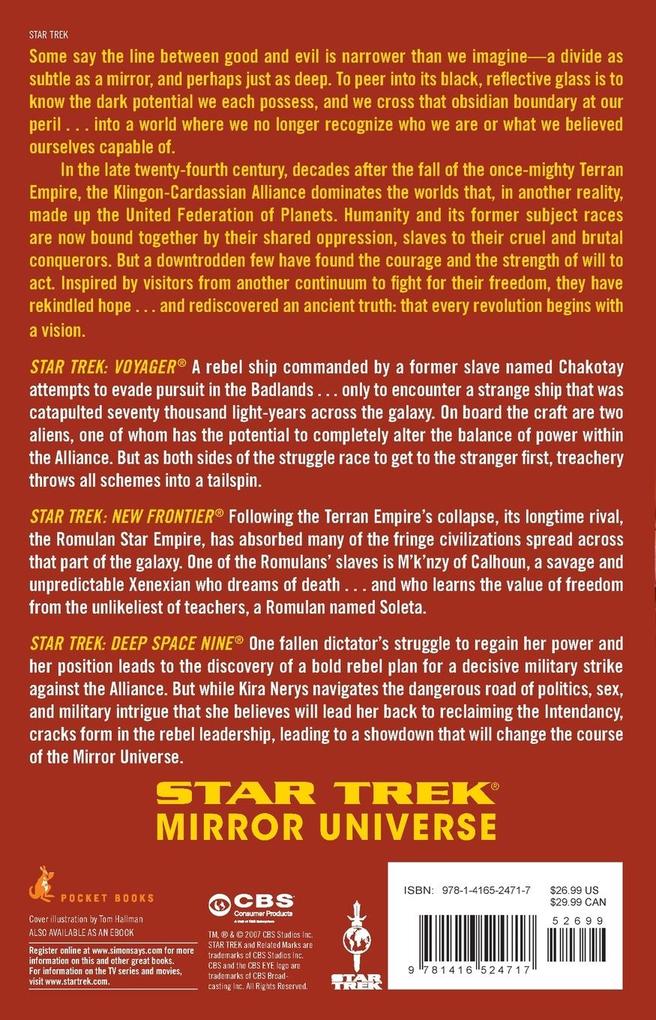 Weitere Ansicht: Star Trek: Mirror Universe: Obsidian Alliances | Peter David, Keith R a DeCandido, Sarah Shaw