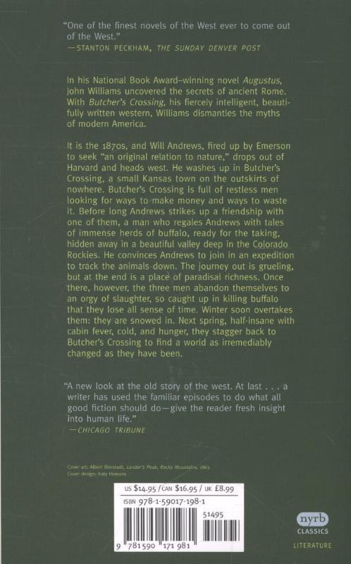 Weitere Ansicht: Butcher's Crossing | John Williams