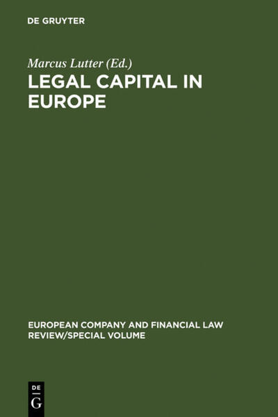 Produktbild: Legal Capital in Europe