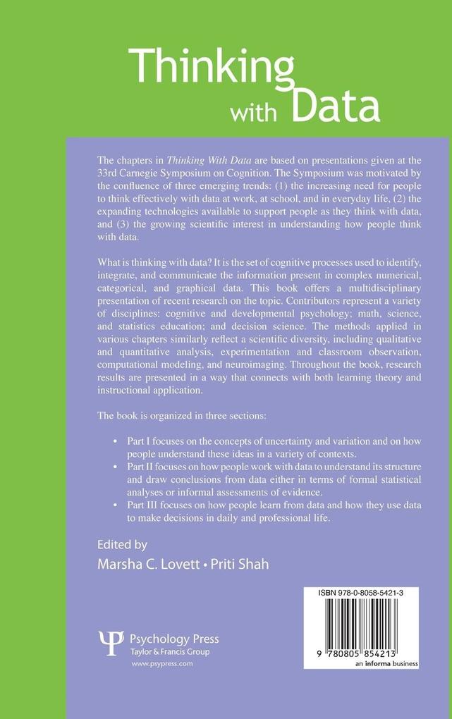 Weitere Ansicht: Thinking With Data