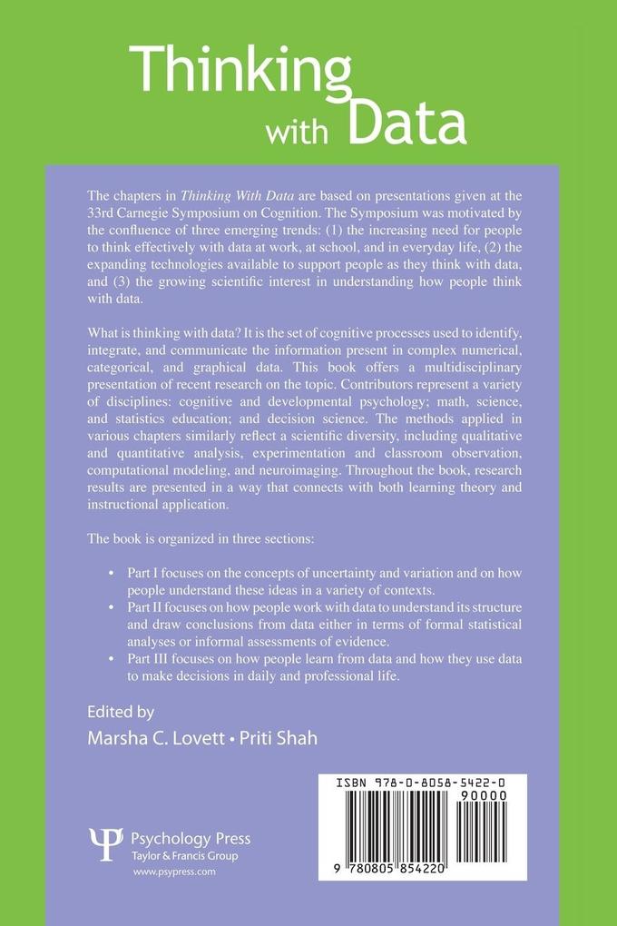 Weitere Ansicht: Thinking With Data