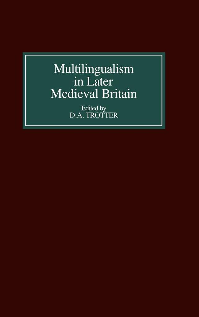 Produktbild: Multilingualism in Later Medieval Britain