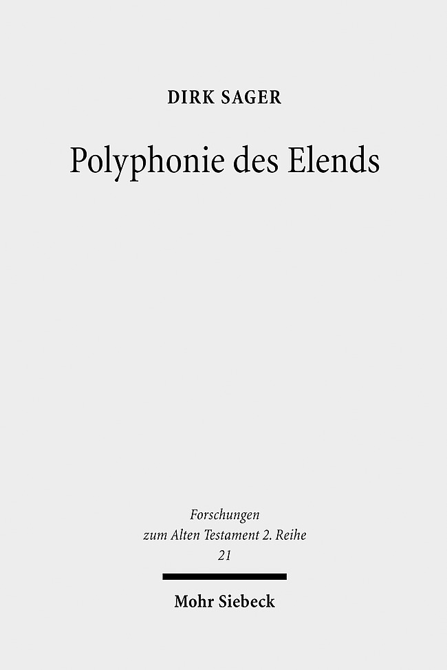 Produktbild: Polyphonie des Elends | Dirk Sager
