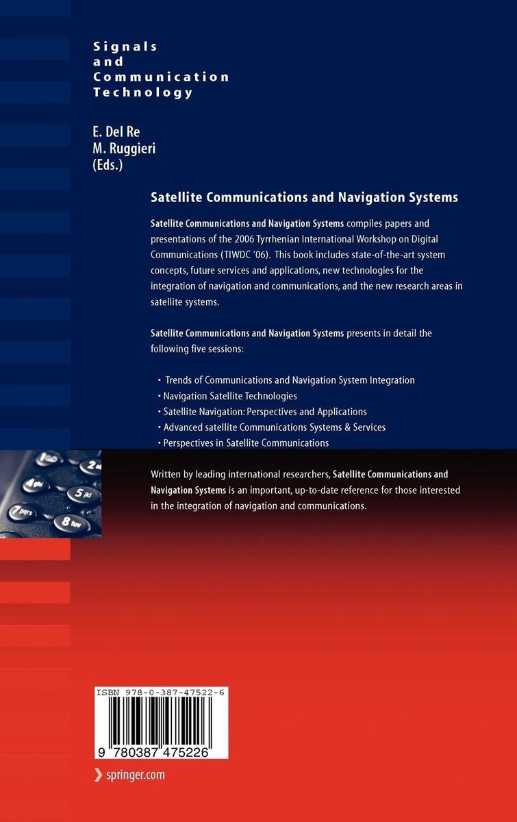 Weitere Ansicht: Satellite Communications and Navigation Systems
