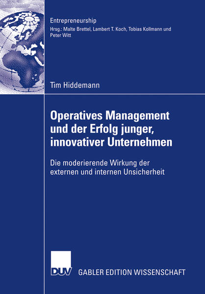 Produktbild: Operatives Management und der Erfolg junger, innovativer Unternehmen | Tim Hiddemann