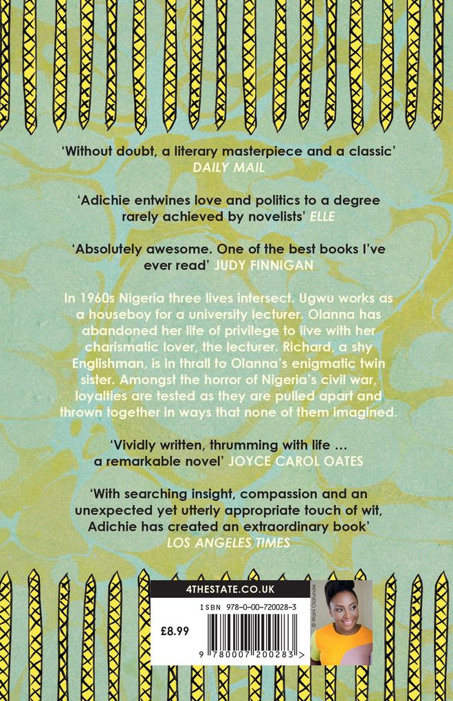 Weitere Ansicht: Half of a Yellow Sun | Chimamanda Ngozi Adichie