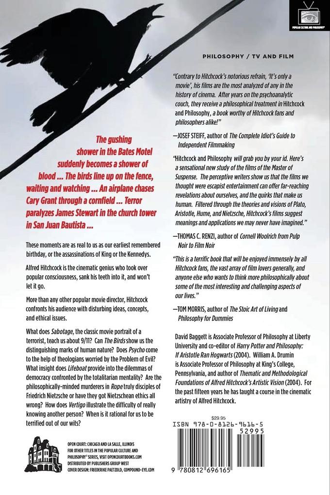Weitere Ansicht: Hitchcock and Philosophy