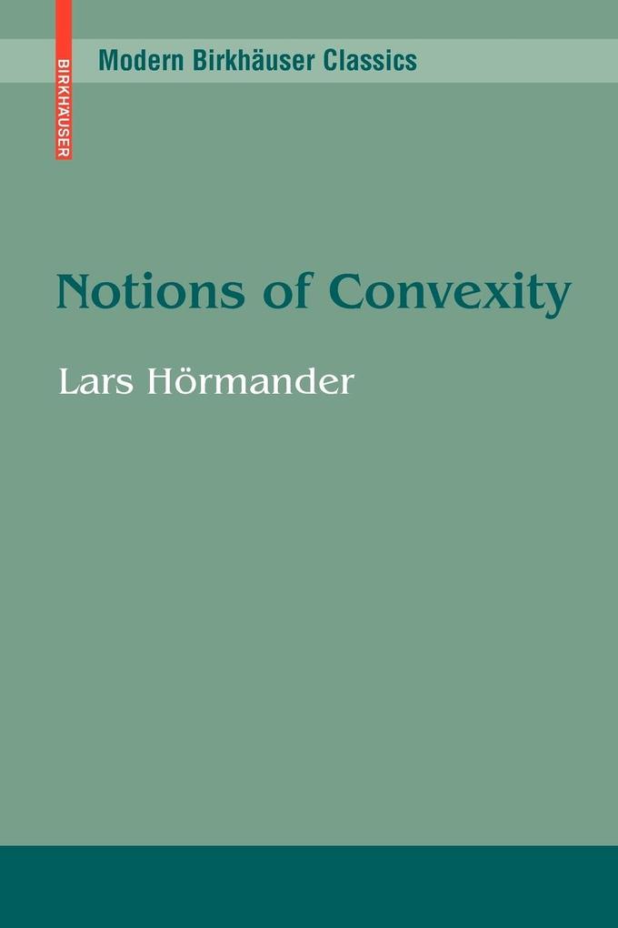 Produktbild: Notions of Convexity | Lars Hörmander