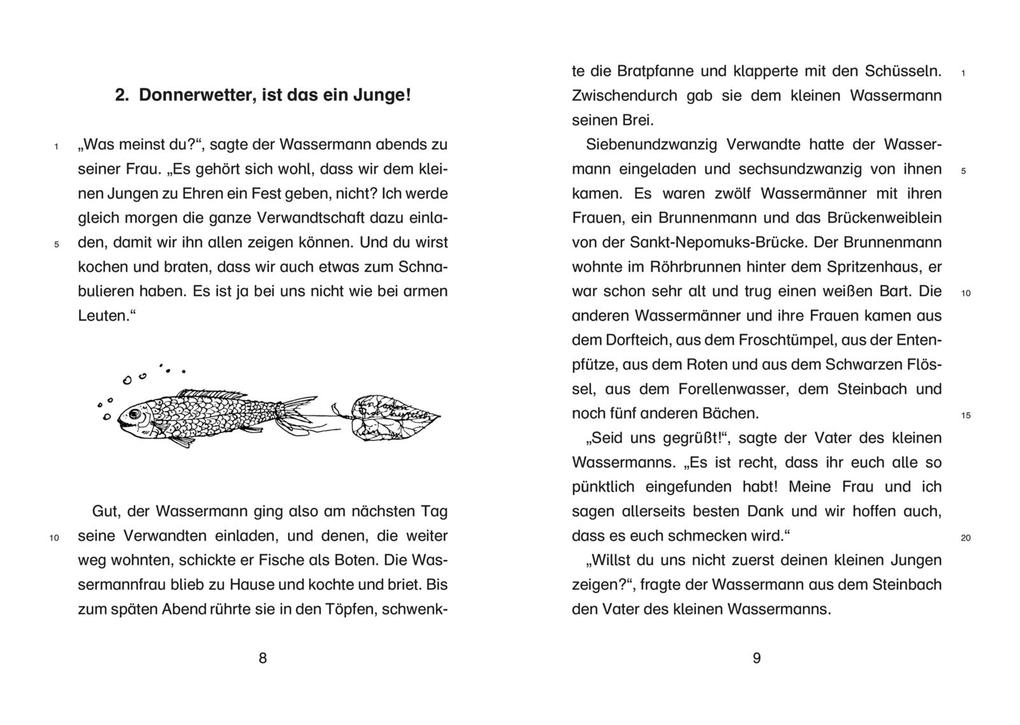 Weitere Ansicht: Der kleine Wassermann. Schulausgabe | Otfried Preußler