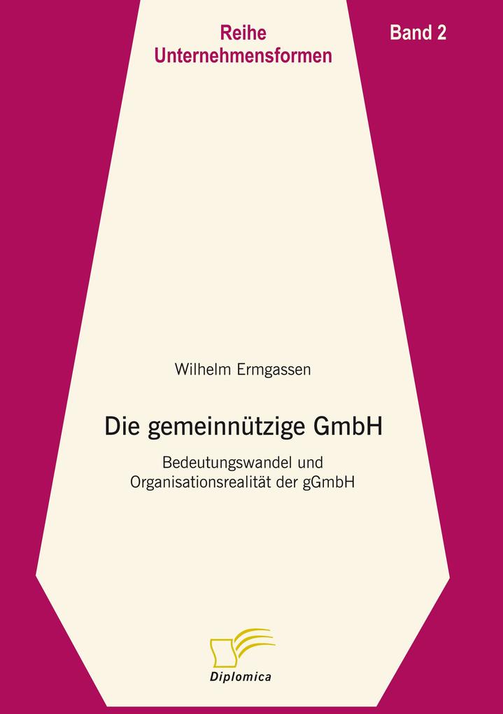 Produktbild: Die gemeinnützige GmbH | Wilhelm Ermgassen