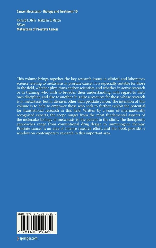 Weitere Ansicht: Metastasis of Prostate Cancer