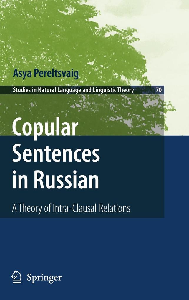 Produktbild: Copular Sentences in Russian | Asya Pereltsvaig
