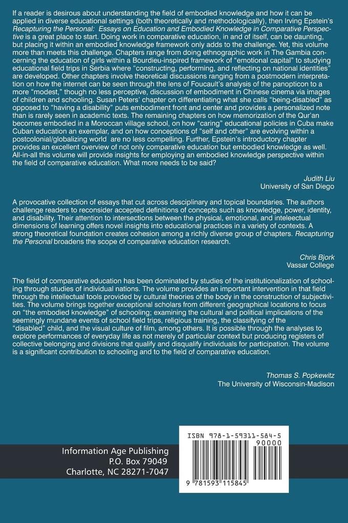 Weitere Ansicht: Recapturing the Personal