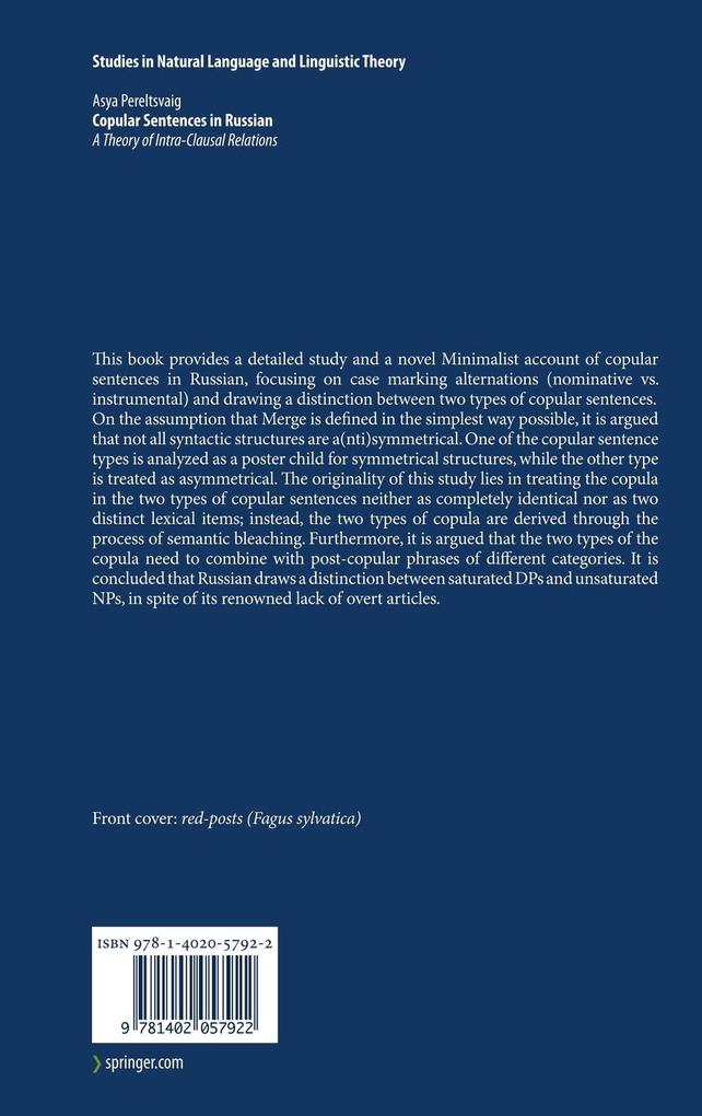 Weitere Ansicht: Copular Sentences in Russian | Asya Pereltsvaig