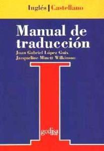 Produktbild: Manual de traducción inglés-castellano : teoría y práctica | Gabriel López Guix, Jacqueline Minett Wilkinson