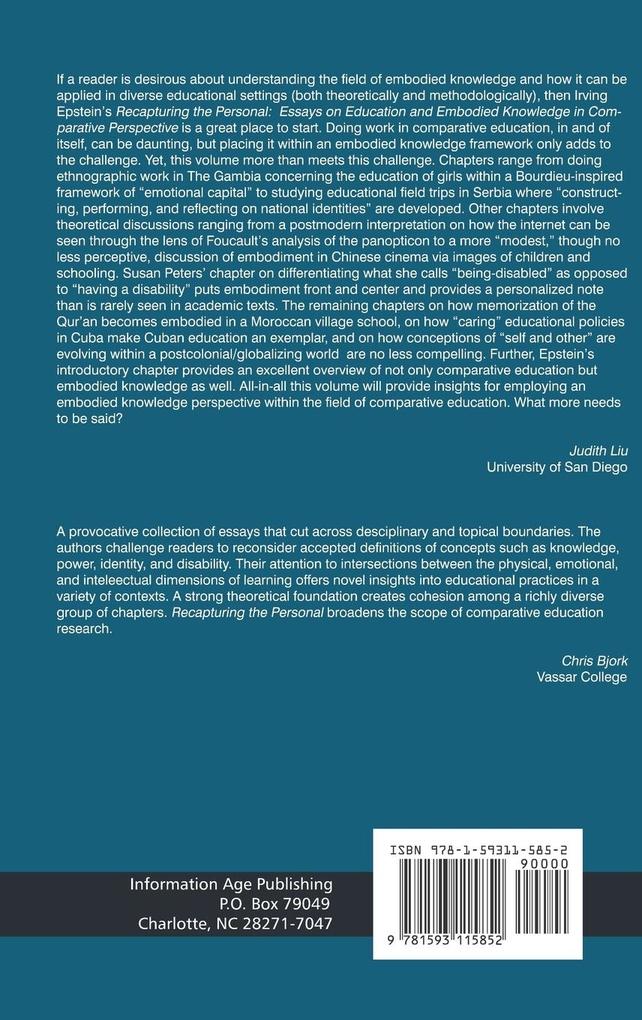 Weitere Ansicht: Recapturing the Personal