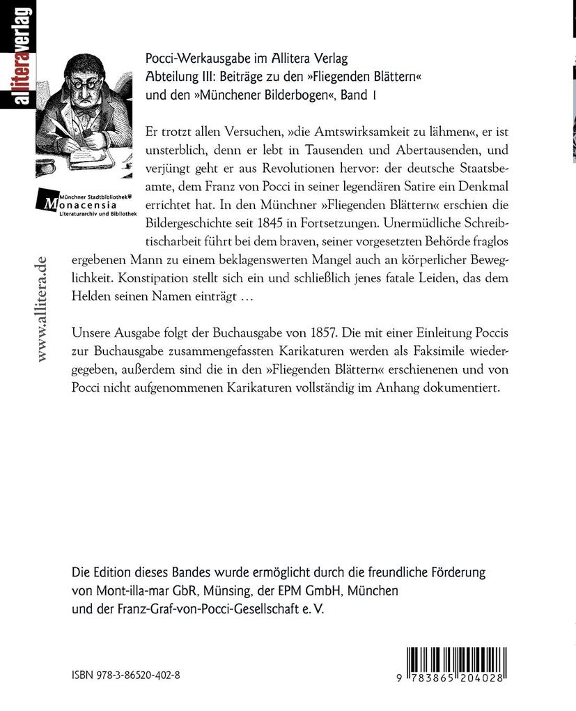 Weitere Ansicht: Der Staatshämorrhoidarius | Franz von Pocci