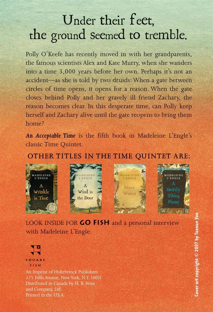 Weitere Ansicht: An Acceptable Time | Madeleine L'Engle